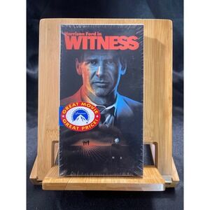 Witness VHS Harrison Ford Paramount Pictures 1991 Sealed New 01736-5